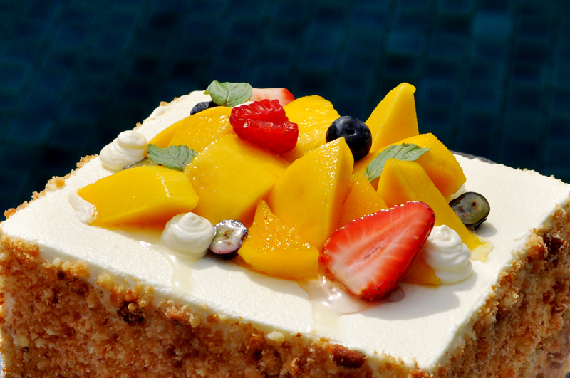 Dessert: Japanese-inspired Mango Shortcake - Marie France Asia, women's
