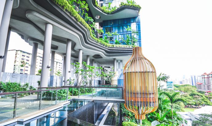 The magnificent PARKROYAL on Pickering, with its beautiful glass facade and intricate design, is one of the most unique eco-friendly hotels in the city of Singapore. When we say “eco-friendly”, we mean it — the hotel backs plenty of green initiatives, and it definitely knows how to impress with its nature-inspired touches. This oasis-within-a-city boasts a gorgeously spacious high-ceilinged lobby, complete with natural elements of light wood, water and greenery. Definitely a sight to behold! Address: 3 Upper Pickering Street, Singapore 058289 Photo: Angela Goh