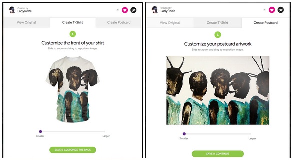 Customise your own T-Shirt with the SeeMe smartphone app