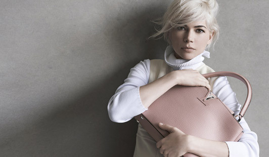 Michelle Williams - Crowned the face of Louis Vuitton A/W 14