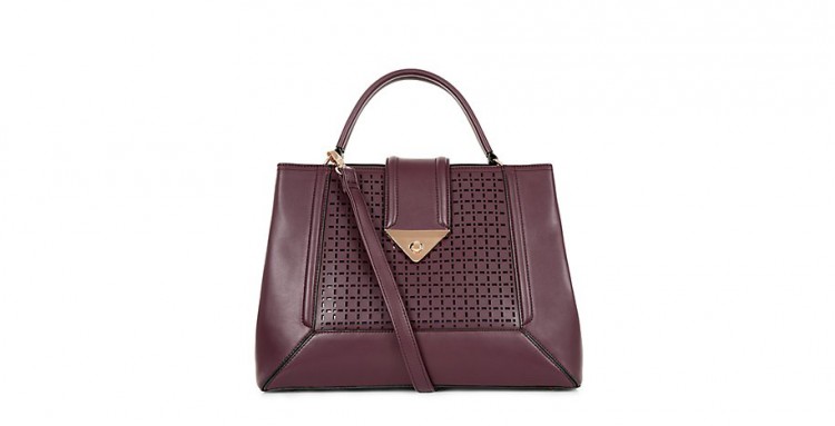 burgundy bag new look