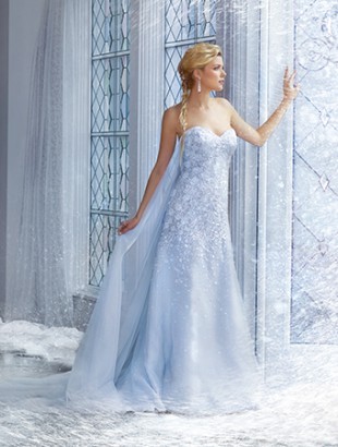 Elsa's Disney Princess Wedding Dress