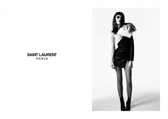 lenshop on X: The looks on SAINT LAURENT's runways are always