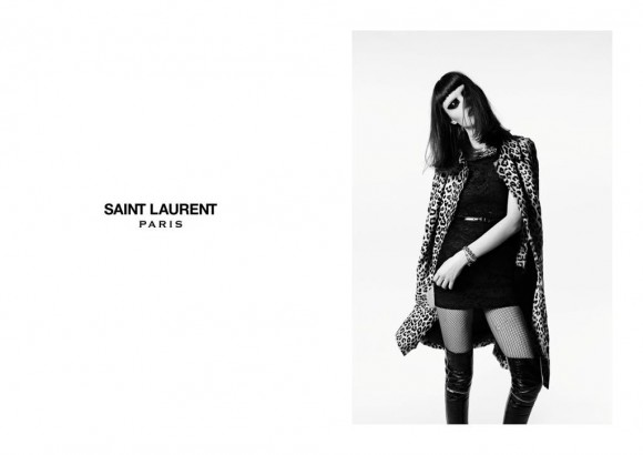 lenshop on X: The looks on SAINT LAURENT's runways are always