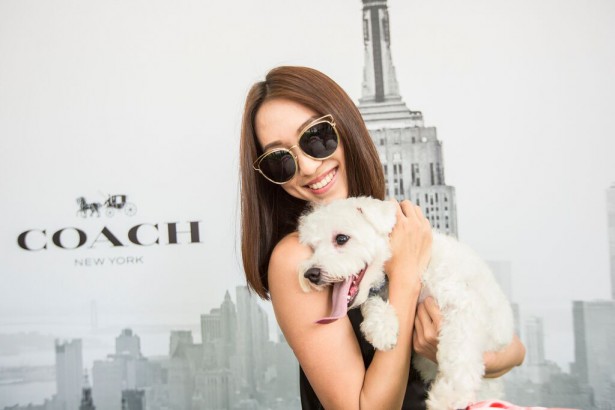 Ariana Grande's dog stars in Coach Pups campaign