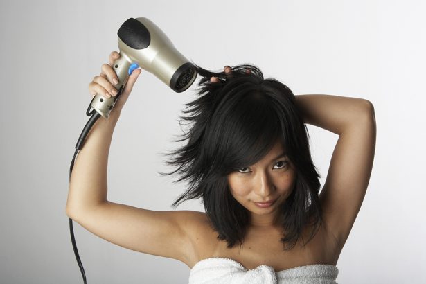 Myth: Blow-drying your hair every day will damage it