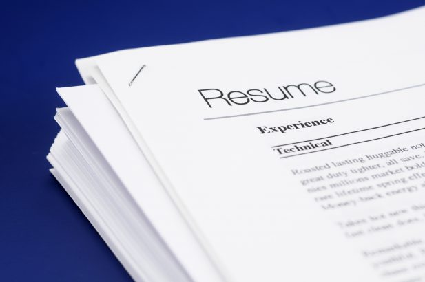 Sending out generic, mass-sent resumes