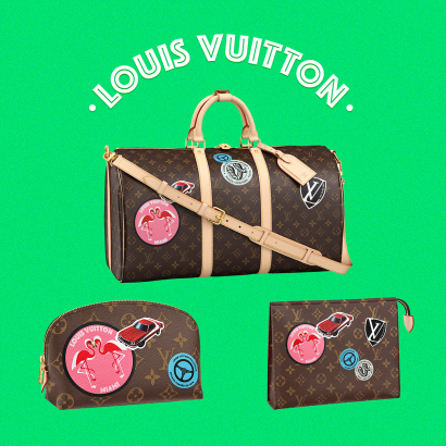 Louis Vuitton on Instagram: “An expression of amusement. With a whimsical  reinterpretation of the iconic Monogram motif, …