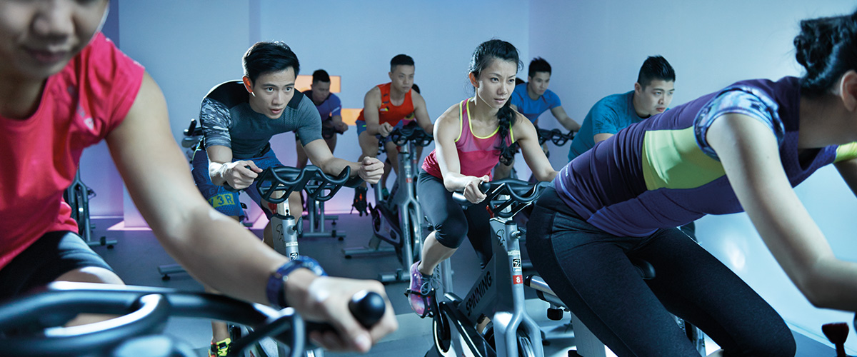 fitness first cycling class