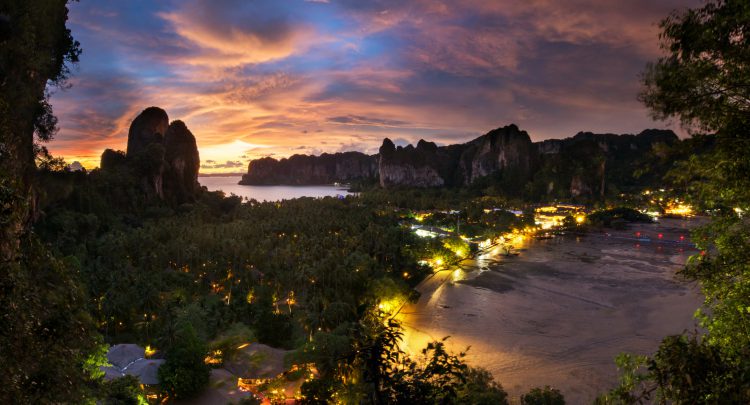 Railay Sunset, Railay, Thailand