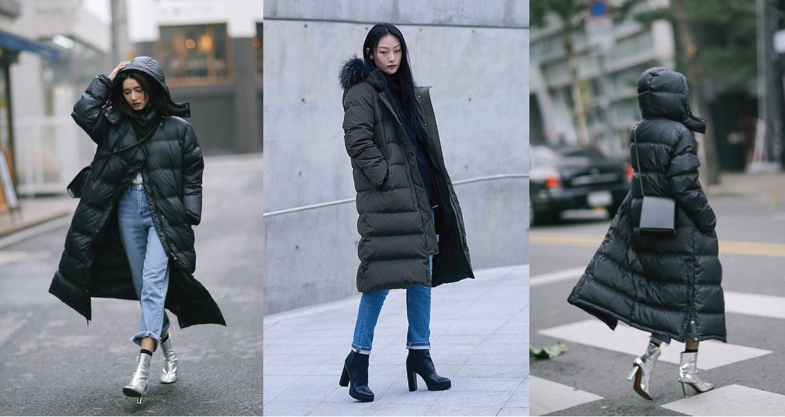 This winter coat trend is taking South Korea's streetstyle by storm